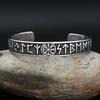 Vintage Nordic Viking Compass Bracelet 316L Stainless Steel Men Biker Amulet Jewelry Gift Punk Rune