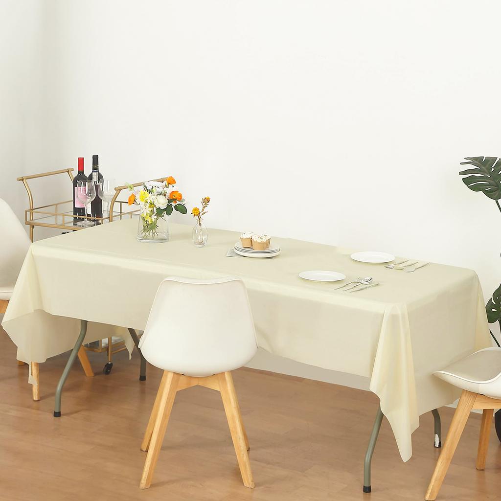 Mehrfarbige Einweg-Tischdecke, nordische Plattierungstischdecke, rustikale Tischdecke für Hochzeiten, Geburtstagsfeiern, Home-Hotel-Dekoration