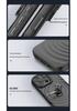 Wave Pattern iPhone 17 Pro Max Case with Magnetic Lens Holder, Apple 16/15 Compatible, Drop-Proof, Cross-Border Design