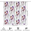 Shower Curtain Set Waterproof Vintage Kite Pattern Fabric Bathroom Decor Backdrop Artistic Nature Theme Home Textile