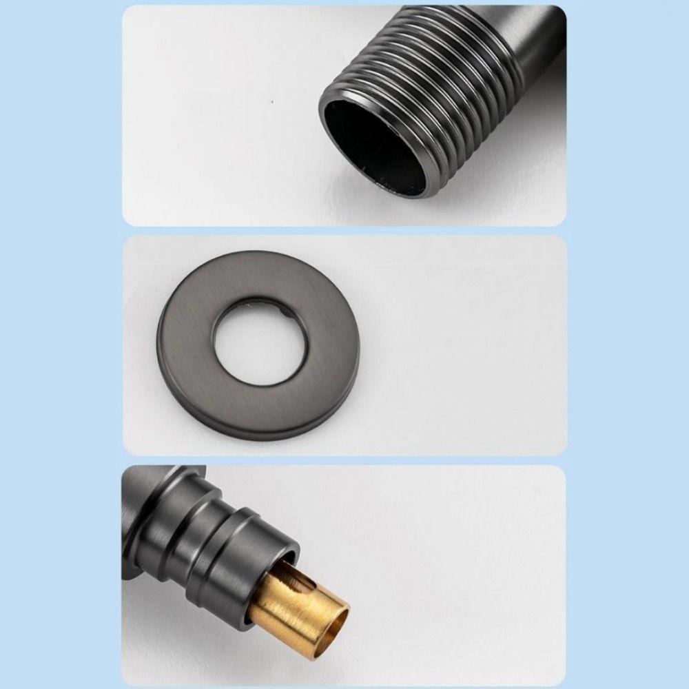 Automatic Water Stop Faucet Water Stop Valve Dual Control Toilet Triangle Valve  Laundry Room