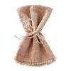 6pcs 42x42cm Cotton Napkins Reusable Fringed Napkins New Year Cloth Napkins  Kitchen Use