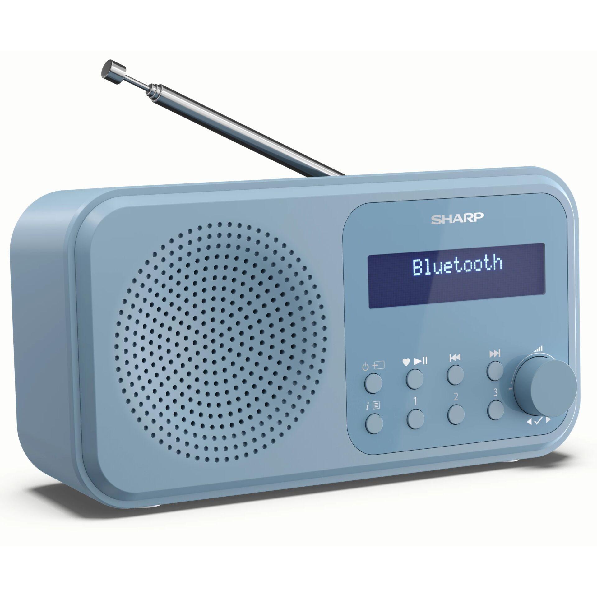 Sharp DR-P420 (DAB, DAB+, FM, Bluetooth), Radio, Blau - Bild 5