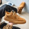 Men's Four Seasons Trend Low-Top Thick-Soled Sneakers - Casual, Height-Increasing, Flat Sports Shoes for Autumn and Winter.
