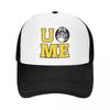 Klassische WWE John Cena U Cant See Me Baseballkappe Damen Herren Atmungsaktive Trucker-Kappe Performance