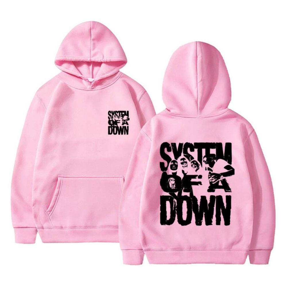 

Альтернативная метал-рок группа 90-х System of A Down Графическое худи для мужчин и женщин Повседневный оверсайз свитшот Мужские худи L