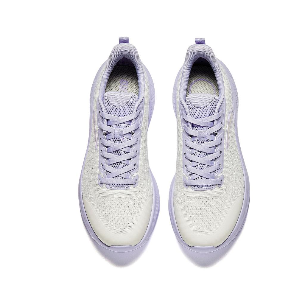 Anta Mambo 2 Versatile Running Shoes Women Sneakers Ivory-White Light-Mist-Purple 922615503-3