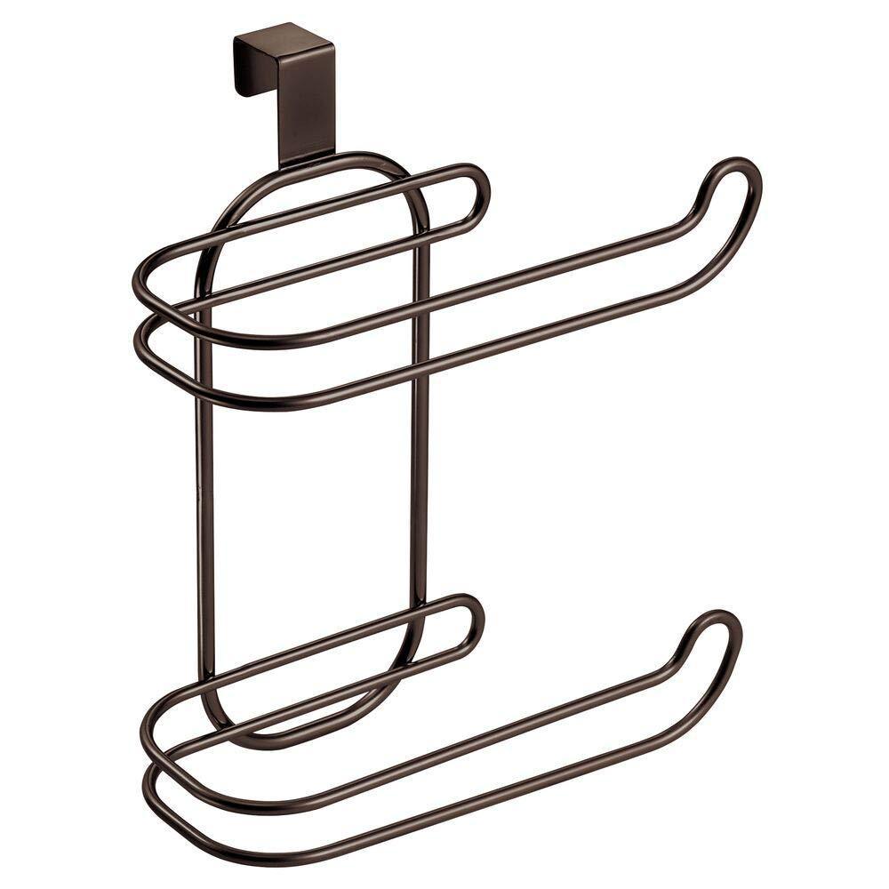 

1 шт., держатель для рулонов на кухне, подвесной держатель для полотенец на заднюю дверь, крючок для задней стенки ящика, для ванной комнаты и туалета, двойной держатель для рулонов