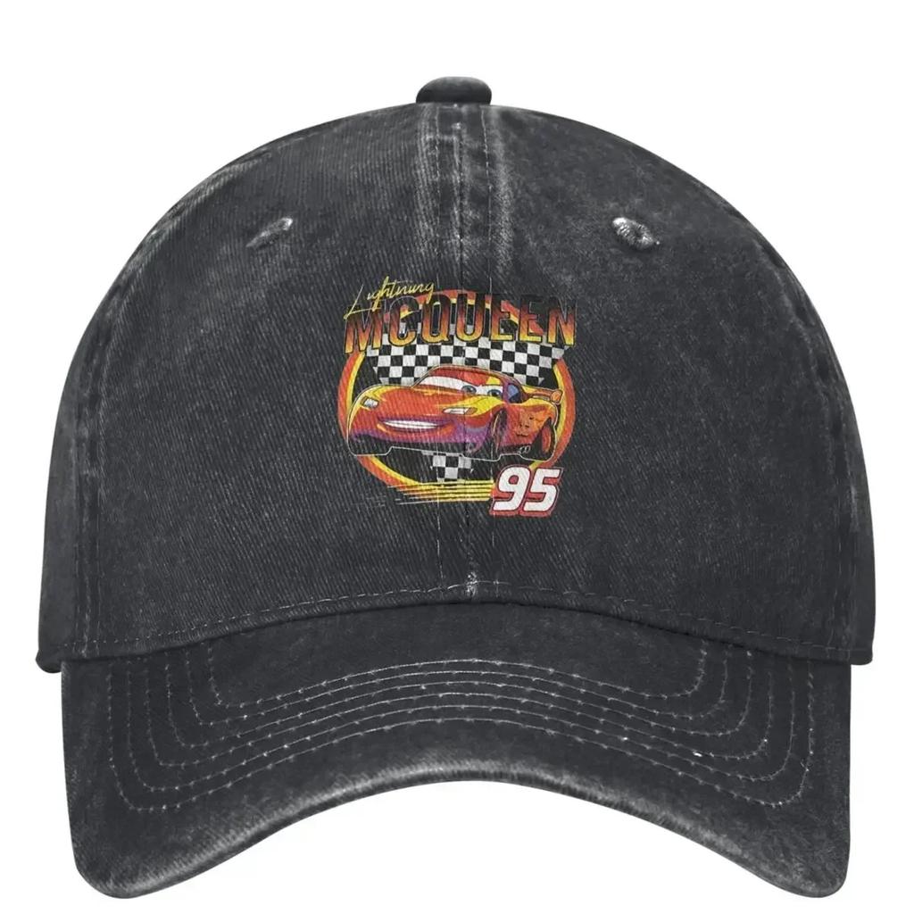 Lightning Mcqueen Baseball Cap Unisex Men Sunshade Trucker Dad Hat Summer y2k Cool Running Hippie Baseball Caps