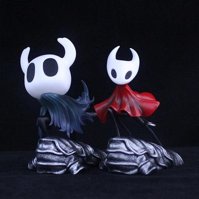 Hollow Knight 3-Piece 6.5" Figure Set: Hornet, Quirrel, Protagonist Styling.
