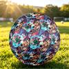 Demon Slayer Printed Size 5 Standard Football, Waterproof PU Training Soccer Ball for Outdoor Sports