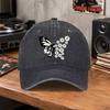 Butterfly Daisy Vintage Baseball Cap Unisex Washed Cotton Hat for Outdoor Sports Daily Wear