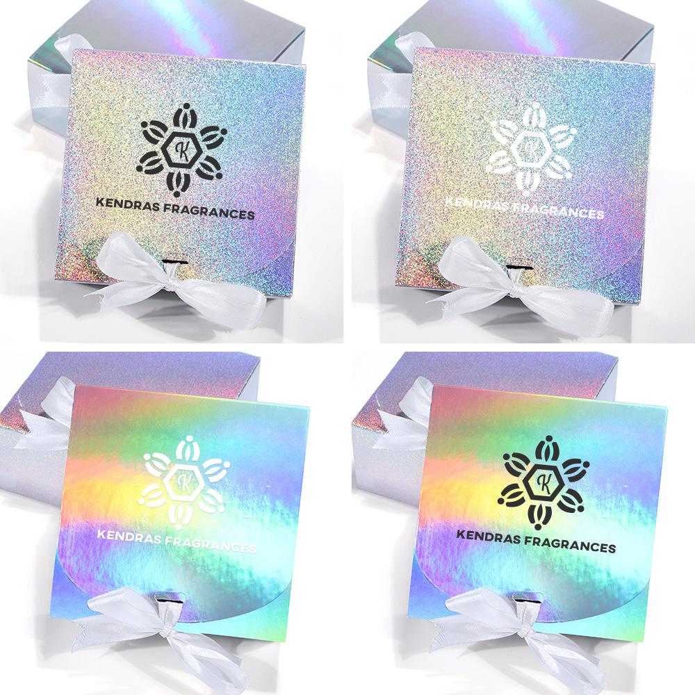 Cross-border Ribbon Gift Box with Bow for Souvenirs and Birthday Gifts