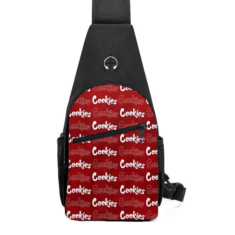 Backpack Cooking Men'S And Women'S Shoulder Bag Sports Casual Fashion Oxford Cloth Crossbody Bag Waist Bag Chest Bag