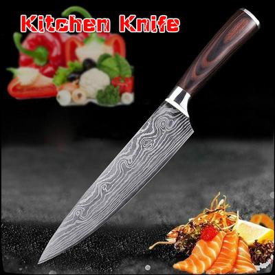 Japonské kuchařské nože 7CR17 440C sekací nůž z nerezové oceli s vysokým obsahem uhlíku