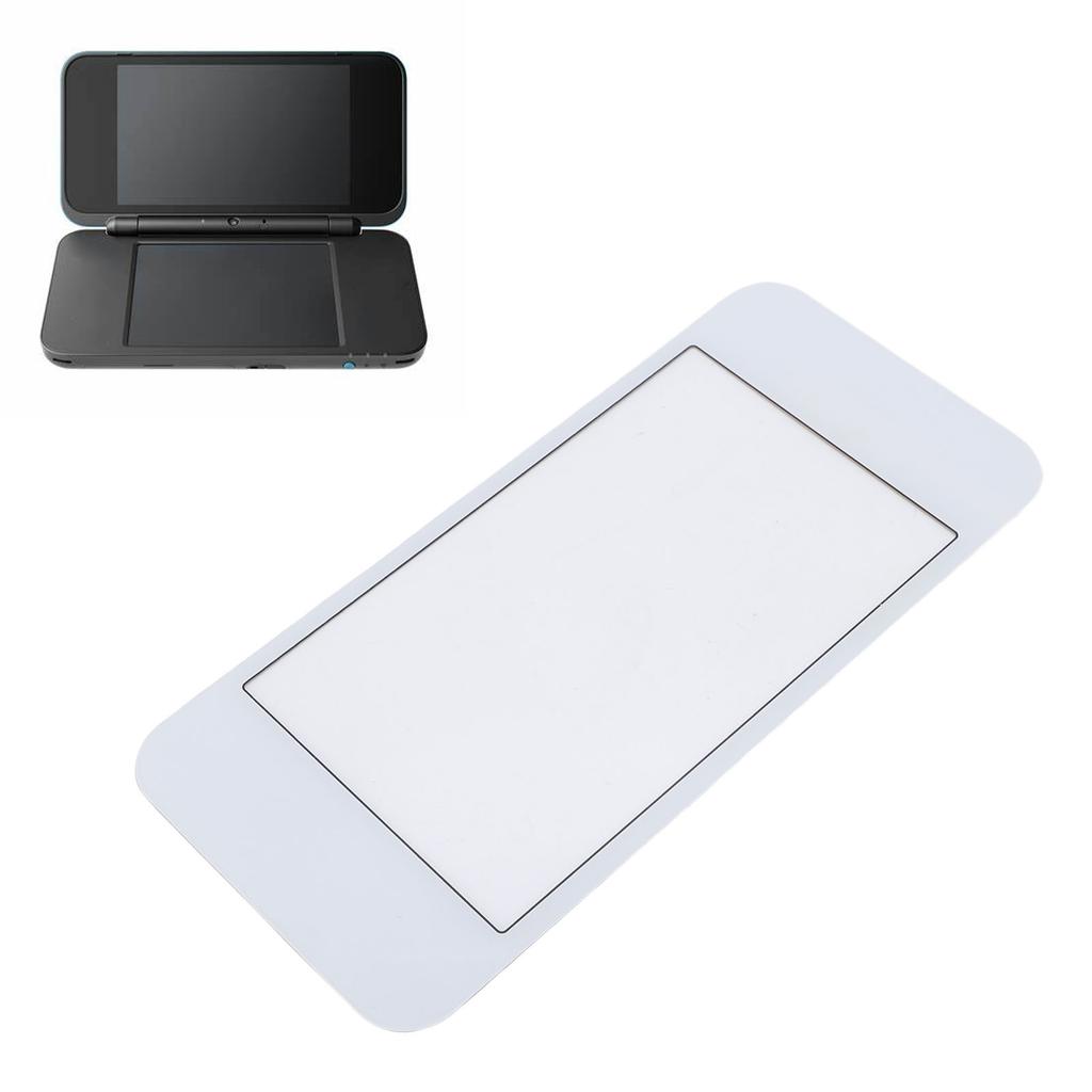 3PCS Top Screen Lens for New 2DS XL Resin Game Console Upper Top Screen Lens Replacement Cover with Adhesive