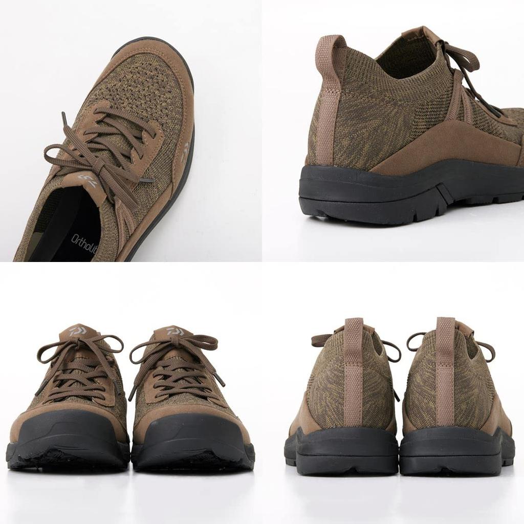 Daiwa Knit Fishing Shoes Khaki (Embankment Model) DS-2101K 26.5