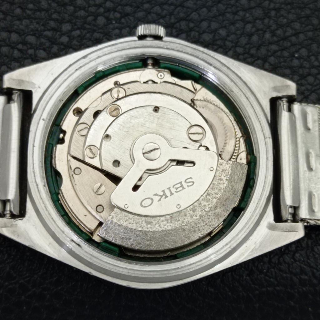 JAPAN VINTAGE SEIKO 5 AUTOMATIC MENS BLUE COLOR DIAL WATCH a701653-5 R206c-a701653