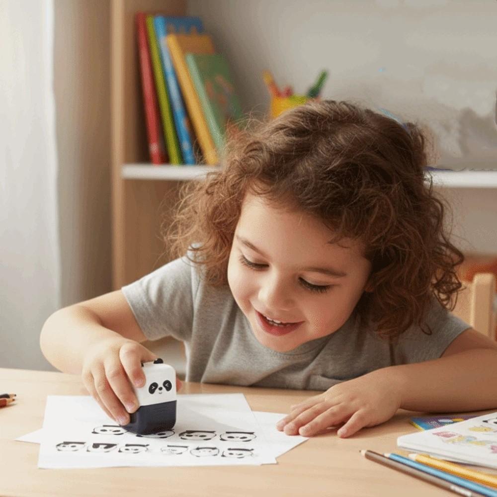 Roller Sealing Animals Rolling Stamp Painting Graffiti Gifts Toy Journaling