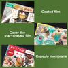 45Pcs/Set Romantic Memory Retro Stickers Book Decorative Scrapbook Journal Diy Planner Supplies Stationery Gift for Girls Kids