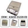 Durable-Car Roof Reading Light Assy 63650-33220-E0 Ceiling Lamp Glasses Case For Toyota Camry Land Cruiser Aurion 2007-2011