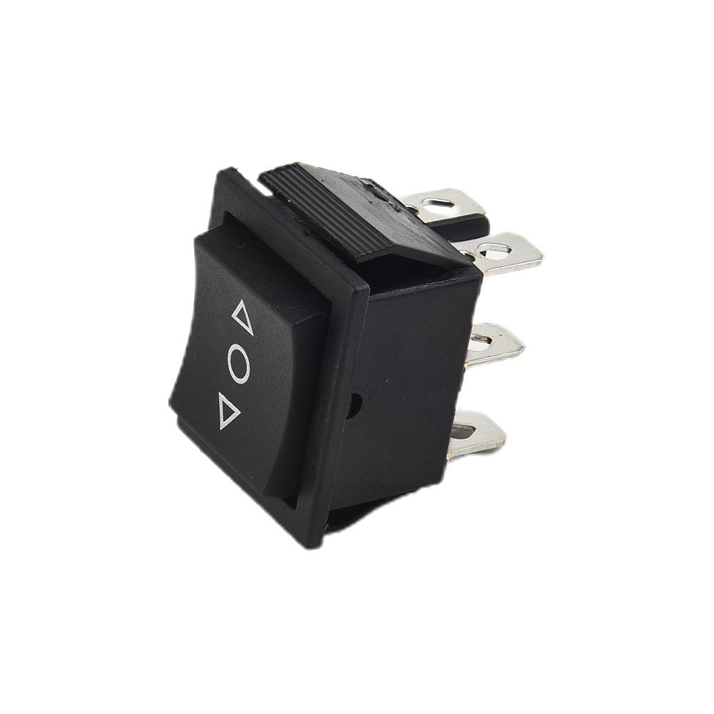 Plastic+Metal Rocker Switch AC 250V 1.26x1.02x1.30inches Equipment Practical