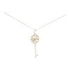 TIFFANY &CO. Daisy Details Diamond Silver Necklace Unisex Couple Style Silver 7KG3TGTXBYO8OEKZ-Silver F