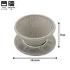 MIKASA Coffee Dripper Gray Diameter 10.8 X Height 7.3cm MicrowaveDishwasherOven Safe T-784006