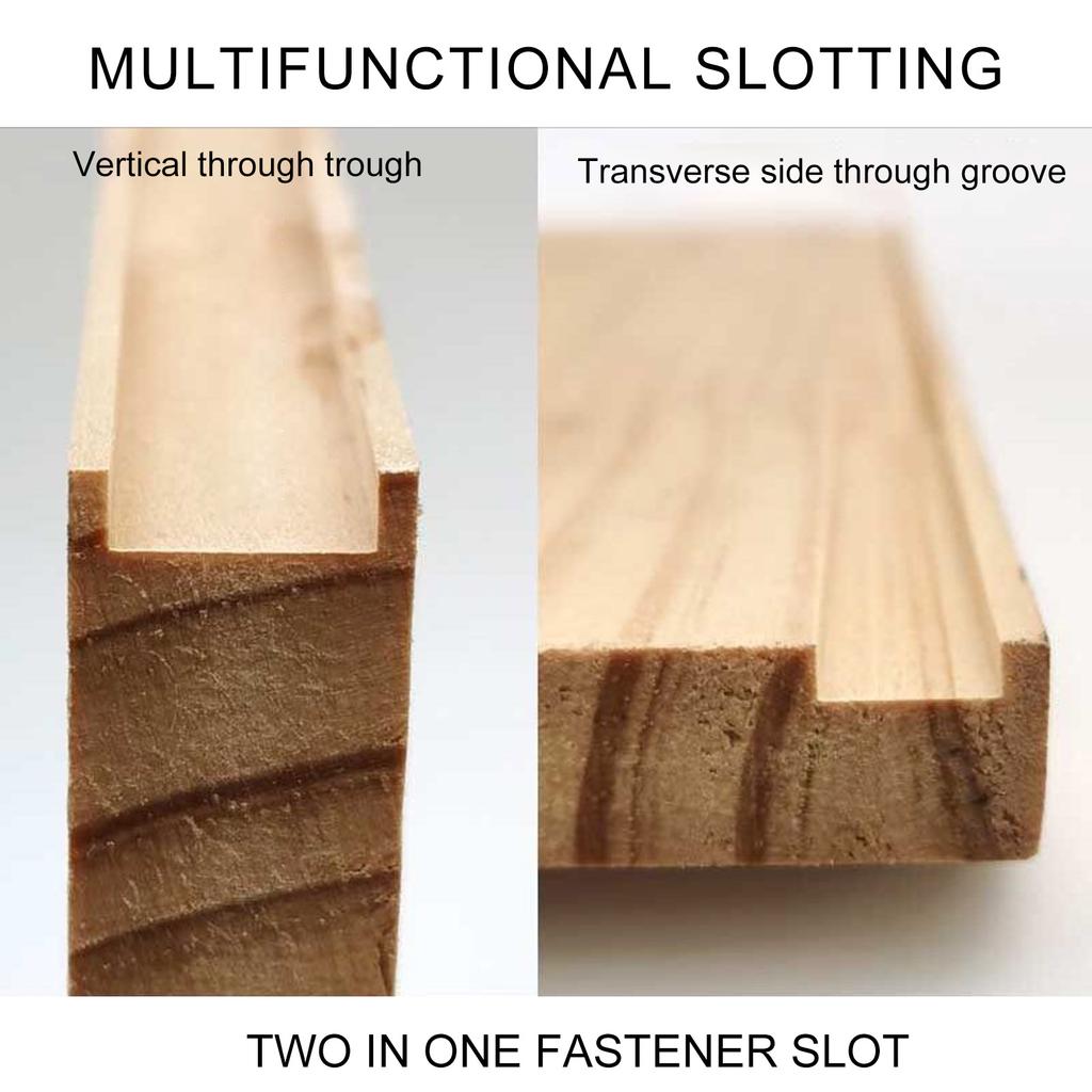 2-in-1-Holzfräser-Basis, Holztrimmer-Fräser-Werkzeugbasis, Aluminium-Holzpalmen-Fräser-Basis, Fräser-Schlitzhalterung für 65 mm