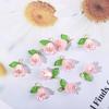 Kit For DIY for Necklace Earrings Loose Beads Bell Orchid Beads Lampwork Beads Flora Leaves Beads