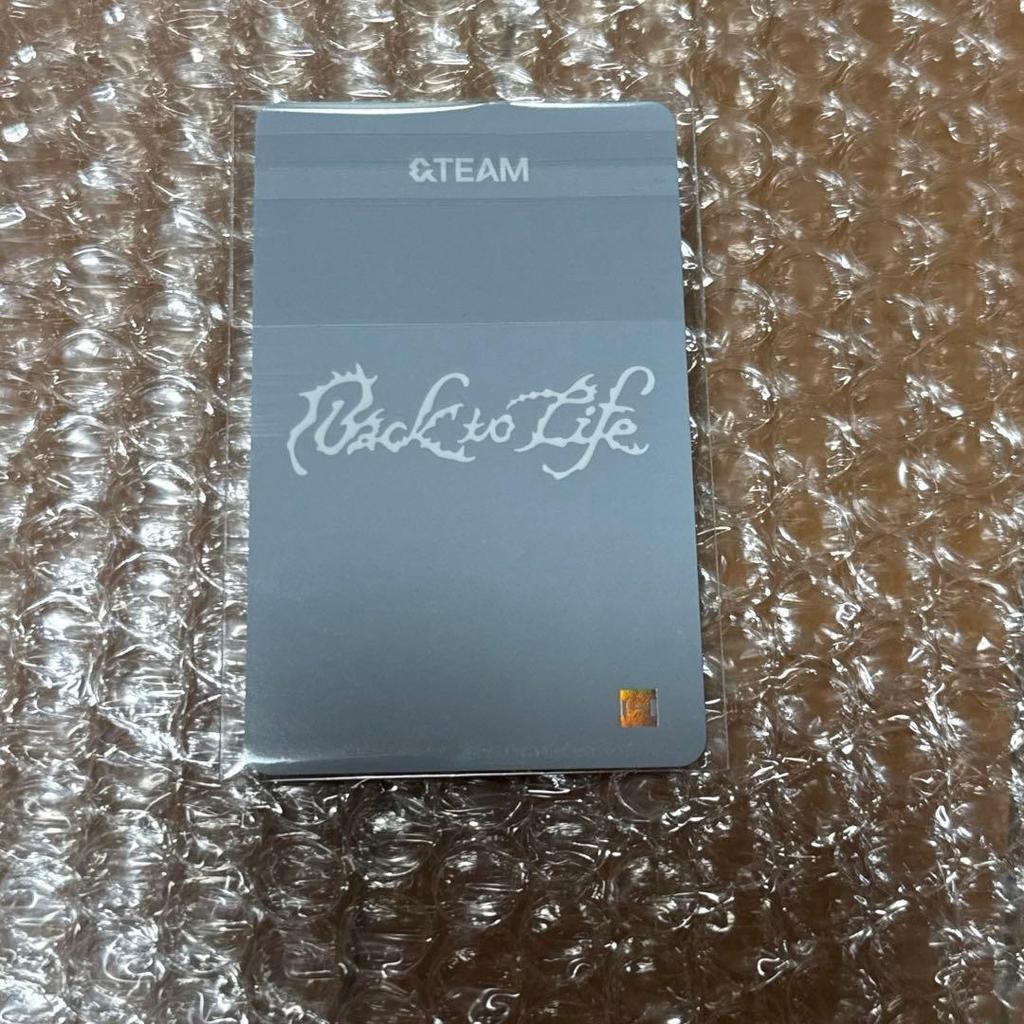 [USED] &TEAM Back To Life Korea Rakidro YUMA