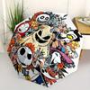 1pc Jack and Friends Pattern Automatic Umbrella is Fashionable and Good-Looking, a Portable 3-Fold Umbrella, Suitable for Travel and Daily U
