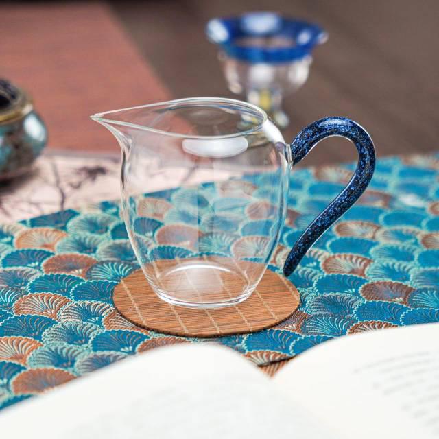 Qingyan Heat-Resistant High Borosilicate Glass Tea Set Cup