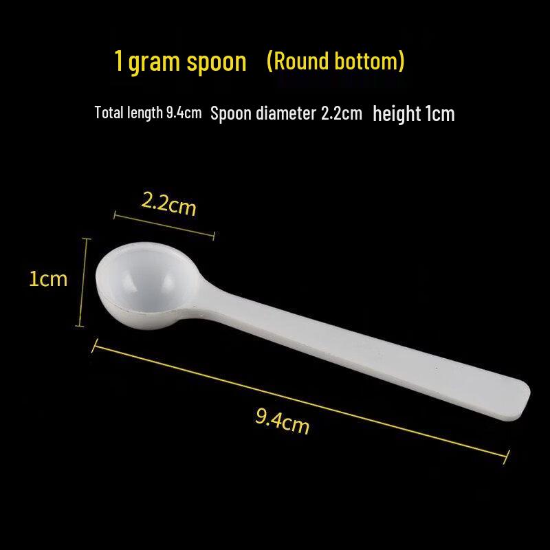 ZISIZ Disposable Plastic Spoon