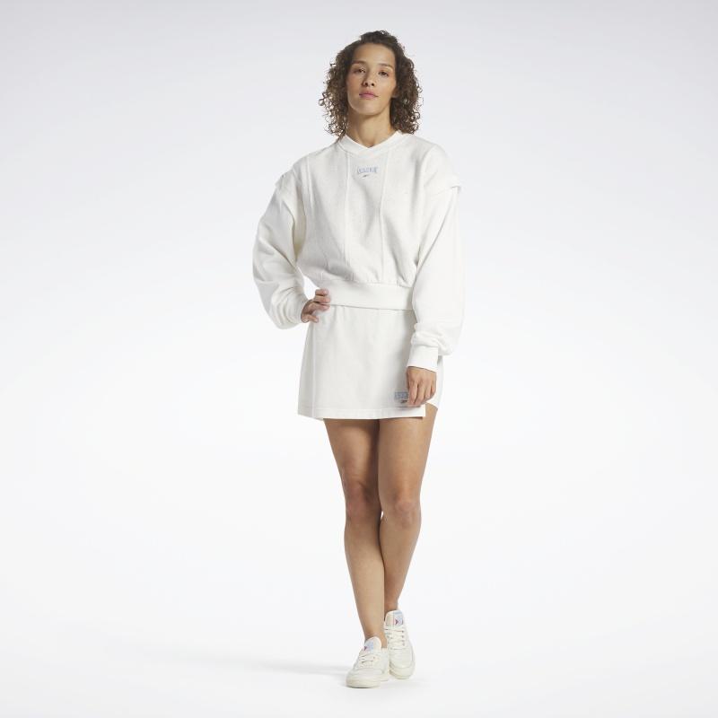 Reebok Sweatshirt Women's White HT7856