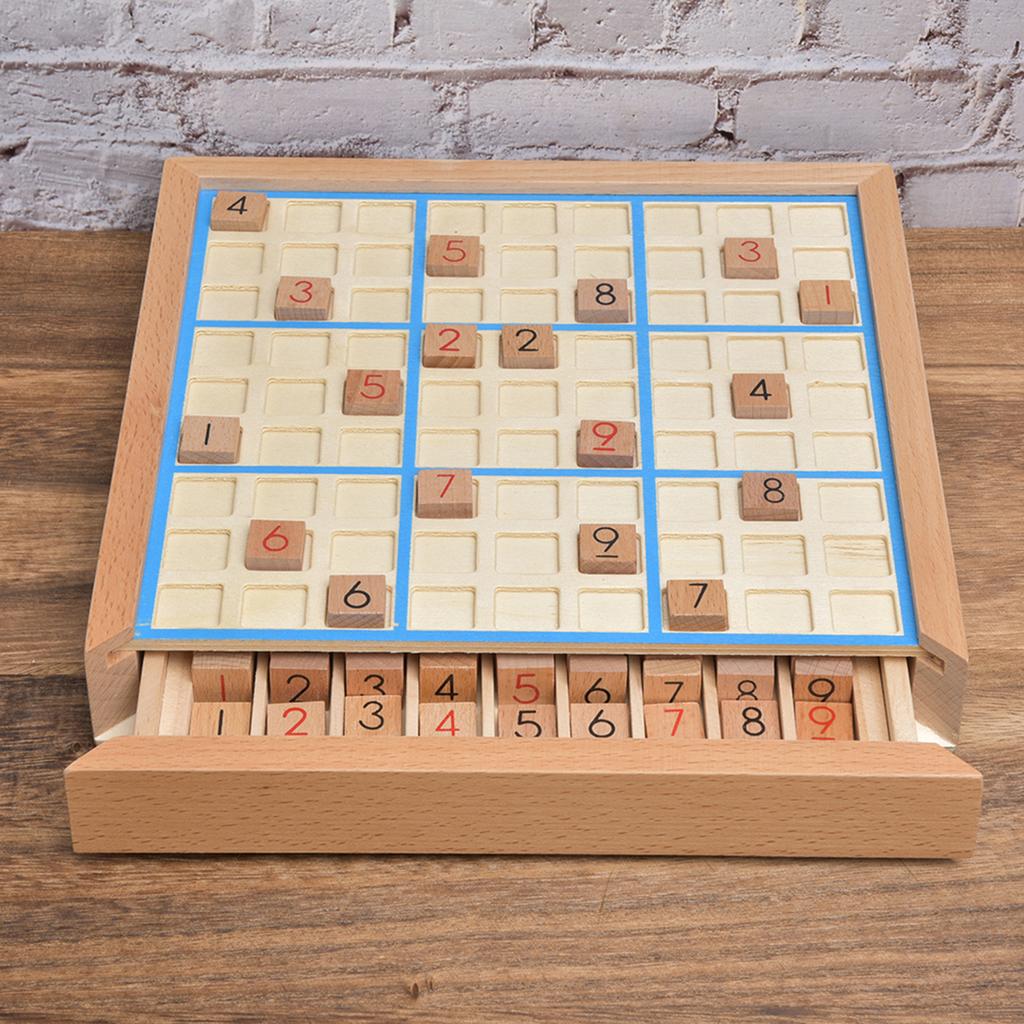 Children Number Puzzle Toy Board Game Kid Intelligence Logical Development Educational Toy