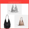 Pu Tassel Tote Bag With Magnetic Closure For Daily Use Womans Crossbody Style