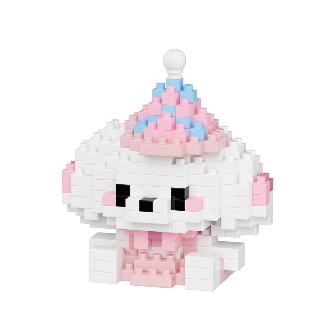 Penguin Top Hat Party Toy - Compatible Building Blocks for Small Animals