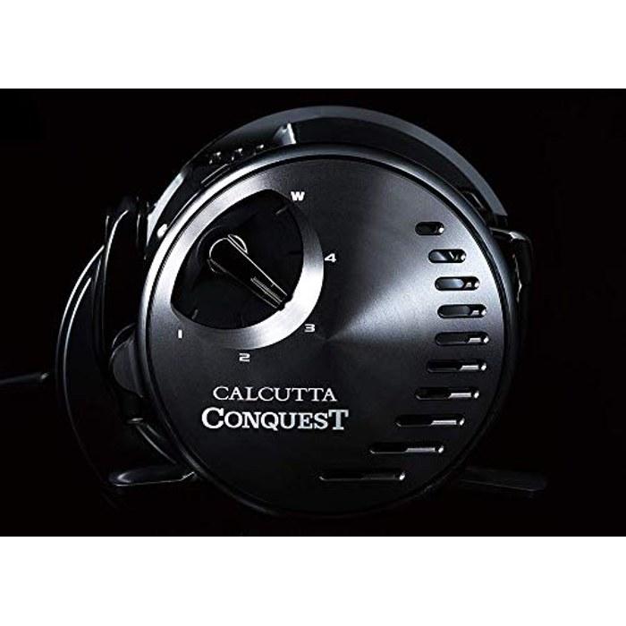 Shimano Calcutta Conquest 2021 201HG LEFT Baitcasting Reel, Gold