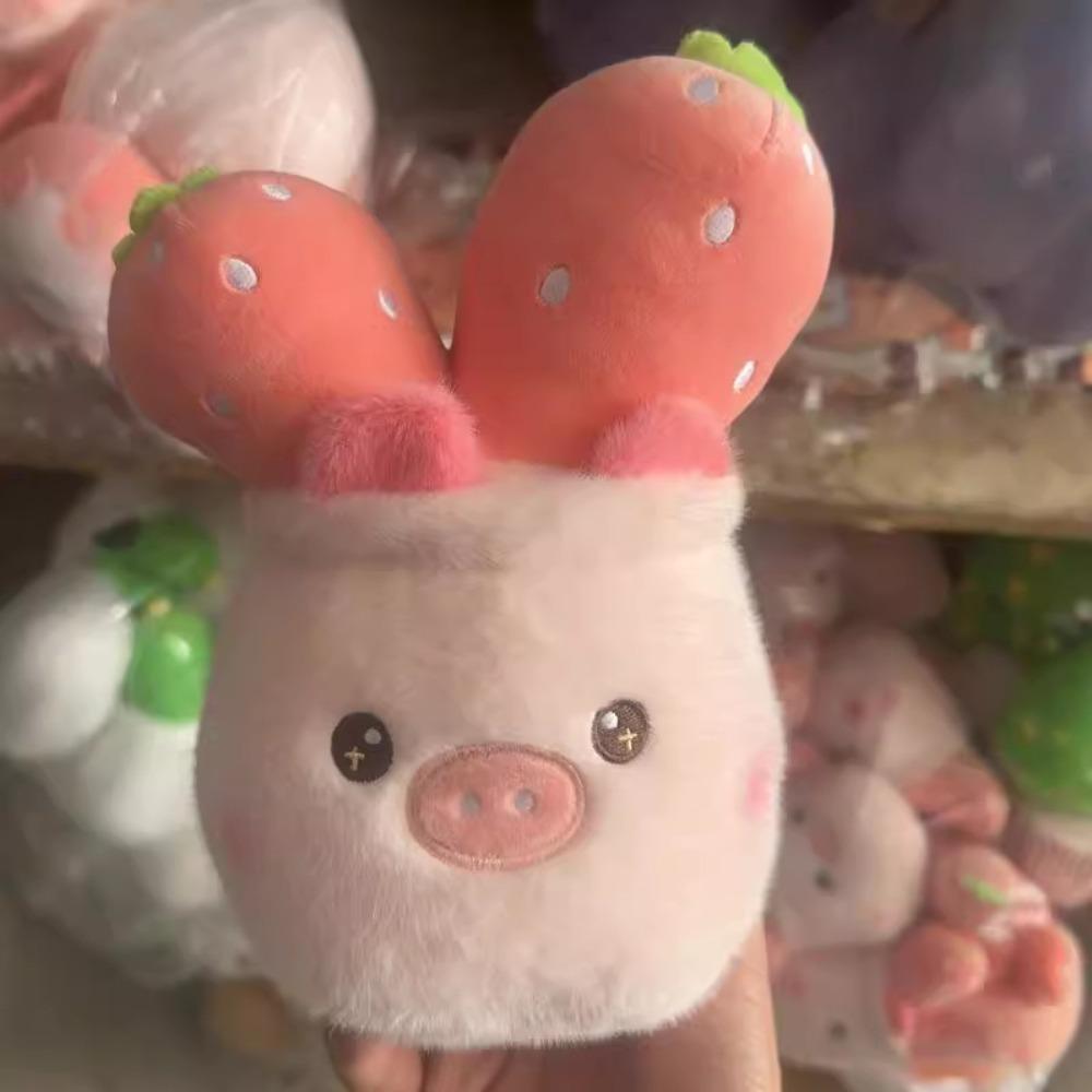 

Eight-inch plush toy clip machine doll grab machine doll doll flower pot cactus gift cloth doll bear skin capybara animal flower pot