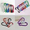 Multi-color Aluminium Equipment Camping Hiking Hook Buckle Keychain Climbing Button Alloy Carabiner