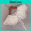 Polyester Lace Embroidered Faux Collar For Women Summer Dress Accessory
