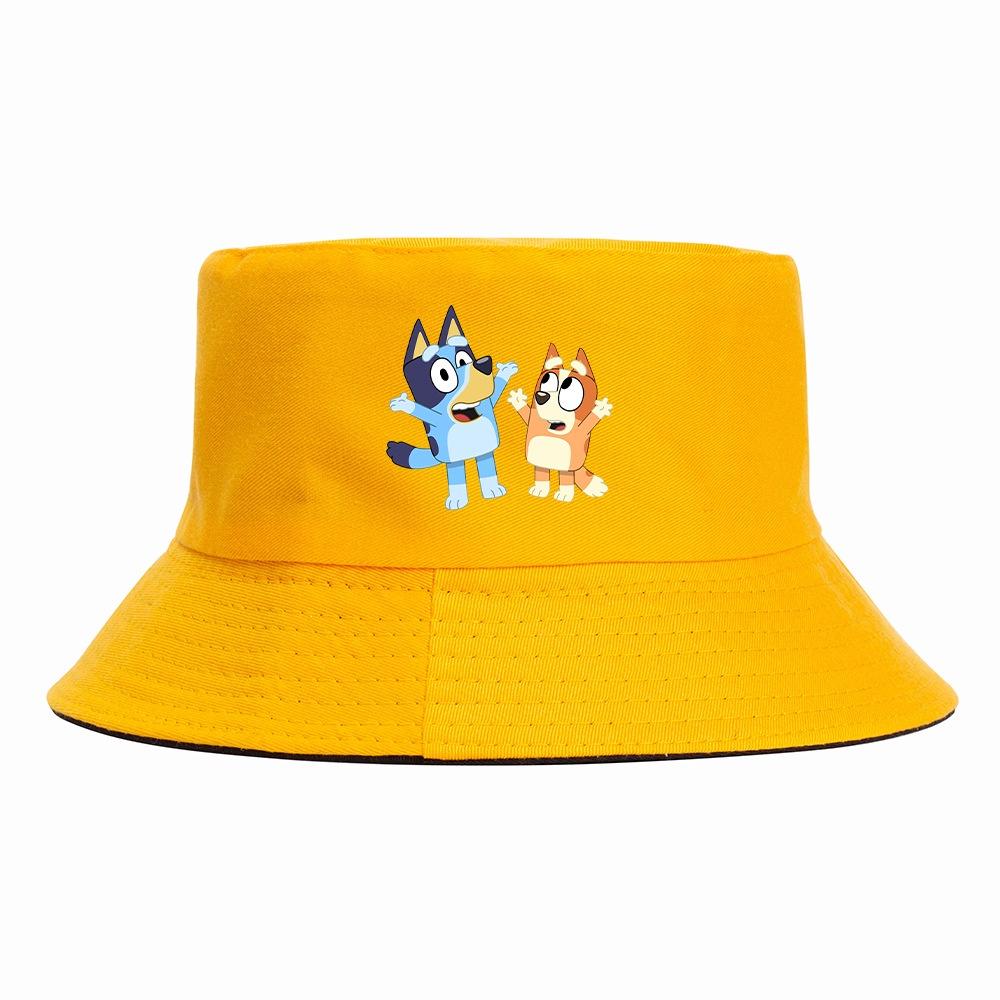 Stylish And Simple Bluey Fisherman Hat For Sun Protection