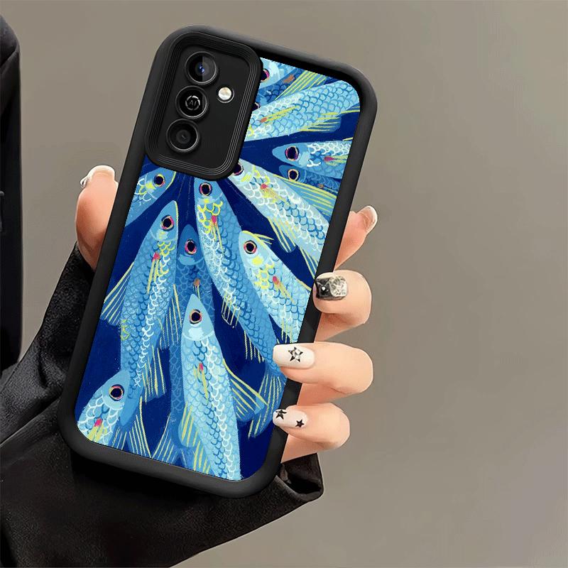 Phone Case for Samsung Galaxy S26 S25 Ultra S24 FE Discounted Salted Fish Shell S23 Plus S22 + S21 S20 5G Soft Silicone Funda