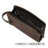 Second Bag Genuine Leather Bolton 702231 Clutch Bag Cowhide Leather Black [TAKEO KIKUCHI] Men's 01