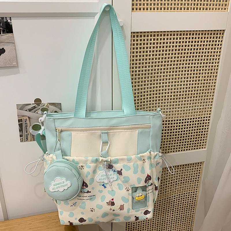 Japanese Ins Cute Girl Joker High Capacity Junior and Senior High School Students' Schoolbags Leisure Backpacks Tide Backpack.