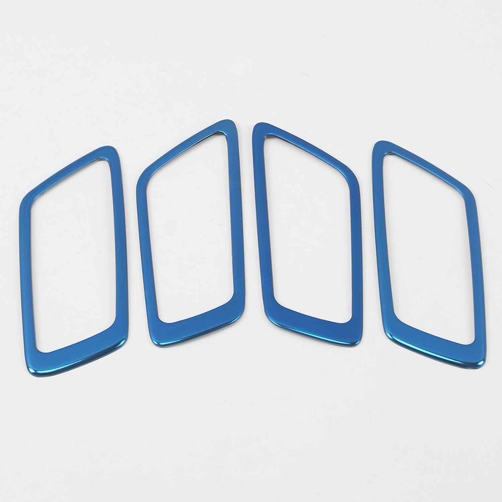 4PCS SUS304 Stainless Steel Inner Interior Handle Garnish Trim Cover For Toyota C-HR CHR 2017