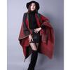 2025 Women's Fashion Plaid Scarf Shawl - All-Season Imitation Cashmere Cape