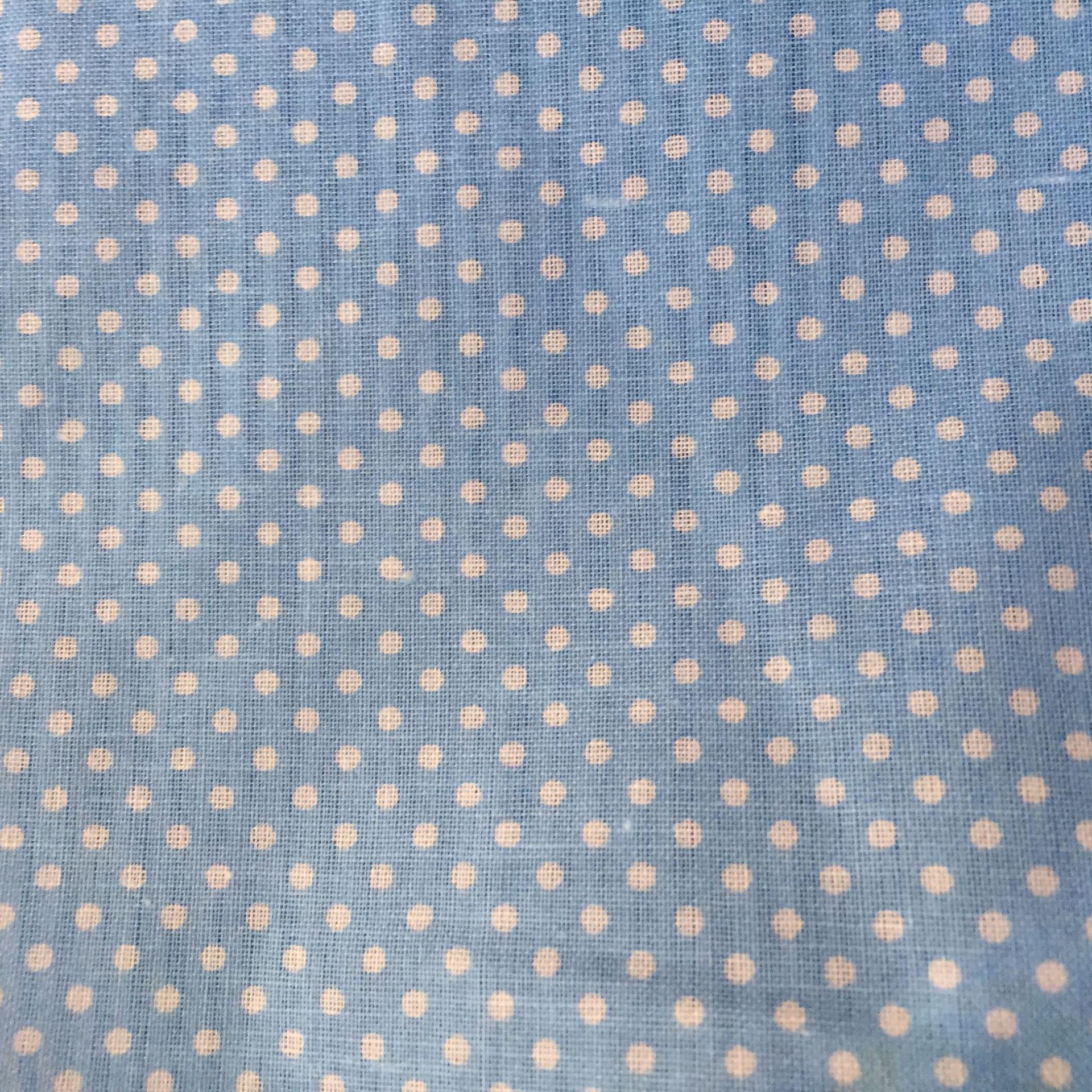 

Комплект из чистого хлопка с синим цветочным узором - 25*25 для масок своими руками