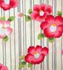 Dance Yukata Striped with Camellia White wko1 [Kyoto Style] Girl's (single item) - Pattern, (Size 100)